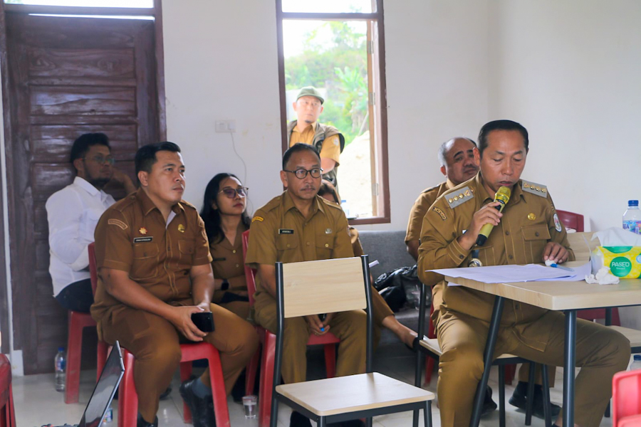 Bupati Taput Minta BNPB Bantu Pengadaan Lahan Relokasi, 40 KK Masih Bertahan di Huntara