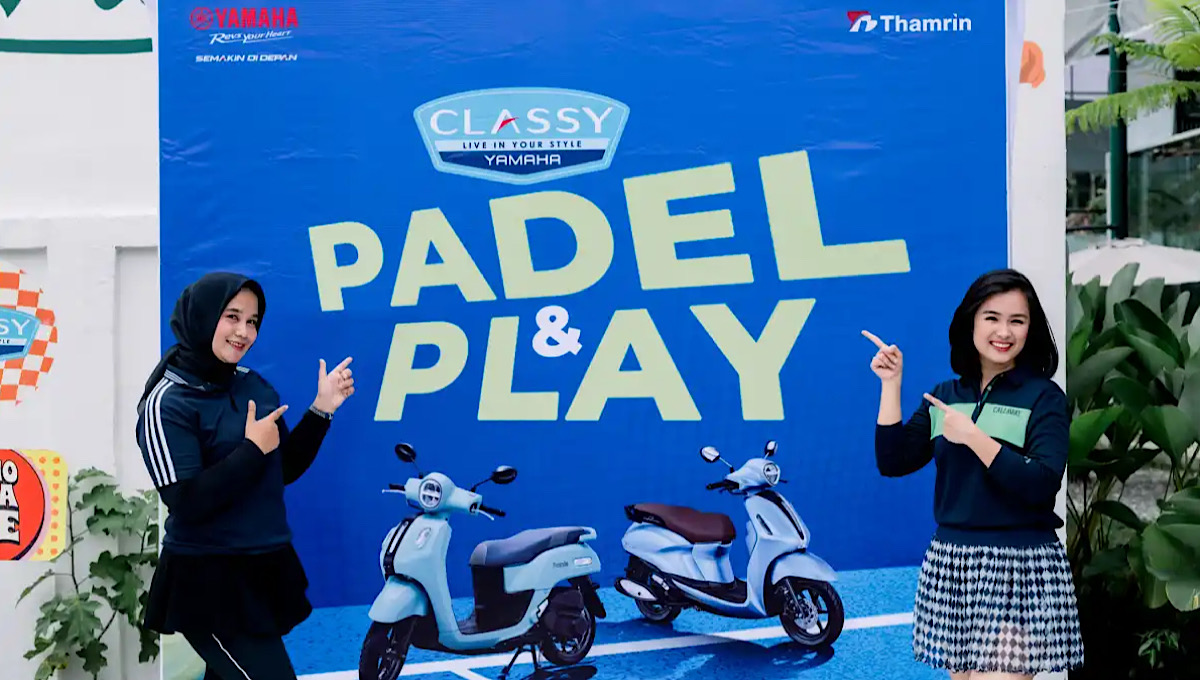 Komunitas Fazzio dan Grand Filano Palembang Ramai-Ramai Main Padel, Bukan Sekadar Riding Biasa