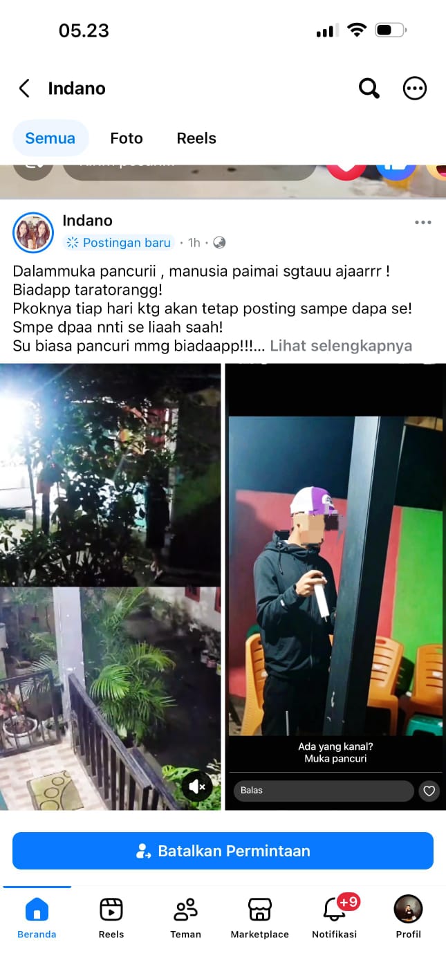 Viral di Facebook, Aksi Remaja di Halong Baru Diringkus Tim URC Polda Maluku dalam Hitungan Jam