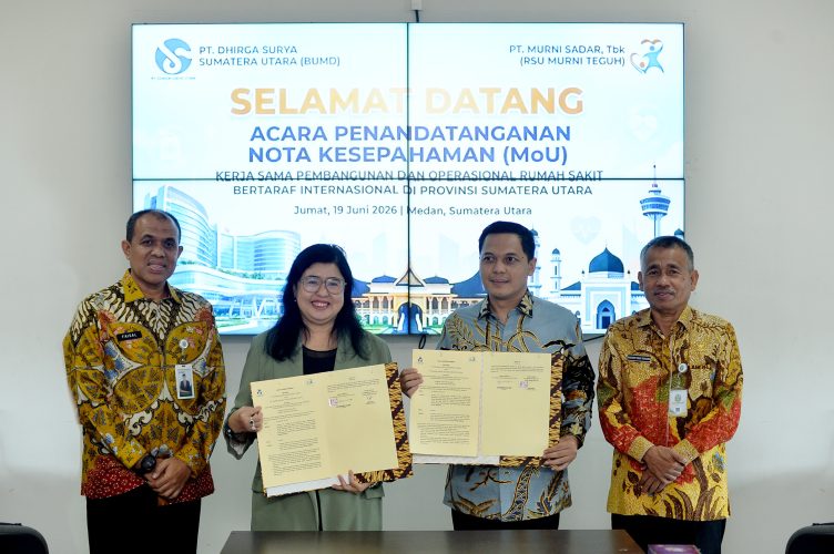Rumah Sakit Bertaraf Internasional Segera Dibangun di Sumut, MoU Diteken untuk Tekan Warga Berobat ke Luar Negeri