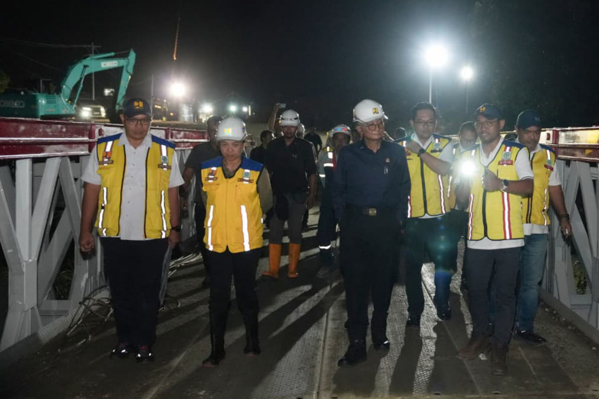Jembatan Bailey 90 Meter di Brebes Rampung, Mobilisasi Material Sekolah Rakyat Tahap II Lancar