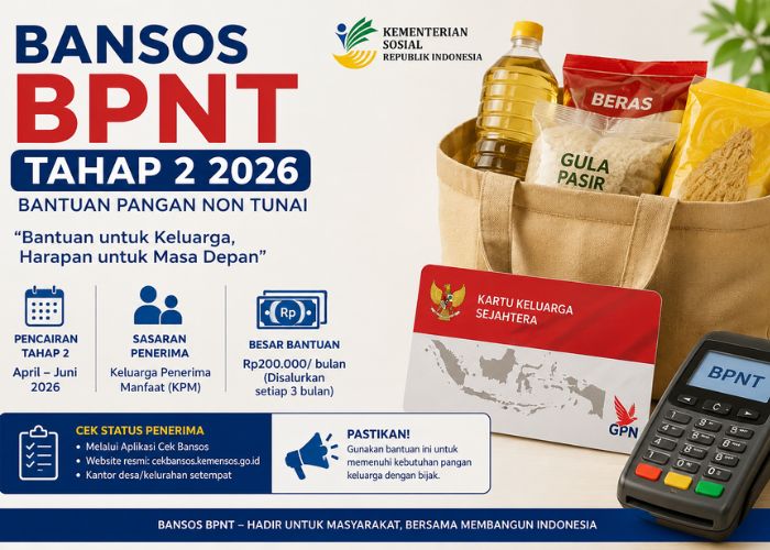BPNT Juni 2026 Cair untuk KPM Sumsel, Begini Cara Cek Status Penerima dan Jadwal Pencairan
