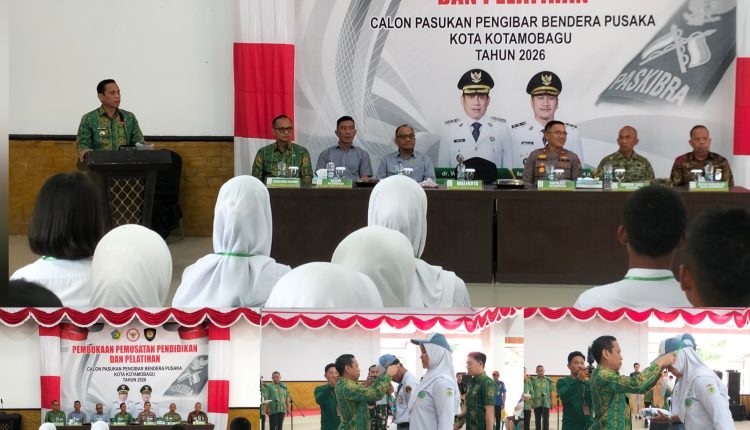 36 Pelajar Terbaik Kotamobagu Ikuti Diklat Paskibraka 2026, Satu Nama Tembus Seleksi Nasional