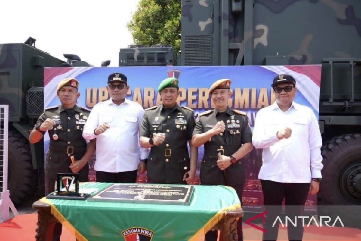 Pangdam VI/Mulawarman Resmikan Batalyon Armed 22/Kesumawira di Kukar, Satuan Baru Penyangga IKN