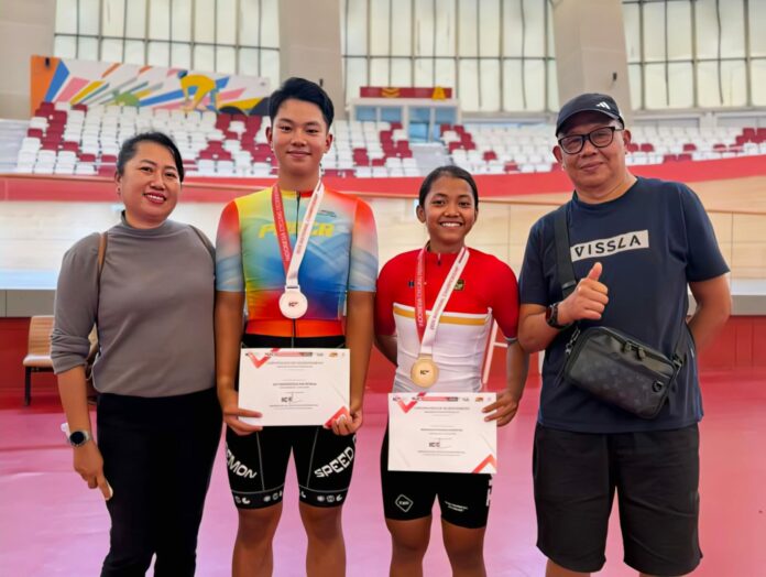 Empat Medali Kejurnas Track 2026 Dipersembahkan Andini dan Raffy, Paser Siap Maksimal di Porprov Kaltim