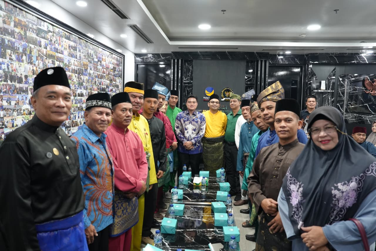 Kerapatan Adat Kesulthanan Langkat Audiensi ke DPRD Sumut, Sulthan XIV Siap Bersinergi dengan Ricky Anthony
