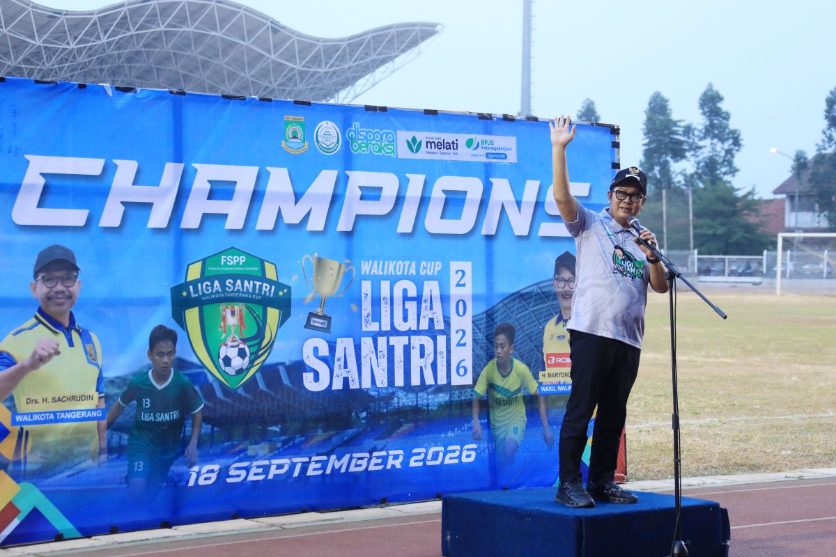 Pemkot Tangerang Targetkan Liga Santri Wali Kota Cup 2026 Jangkau Ponpes Luar Daerah