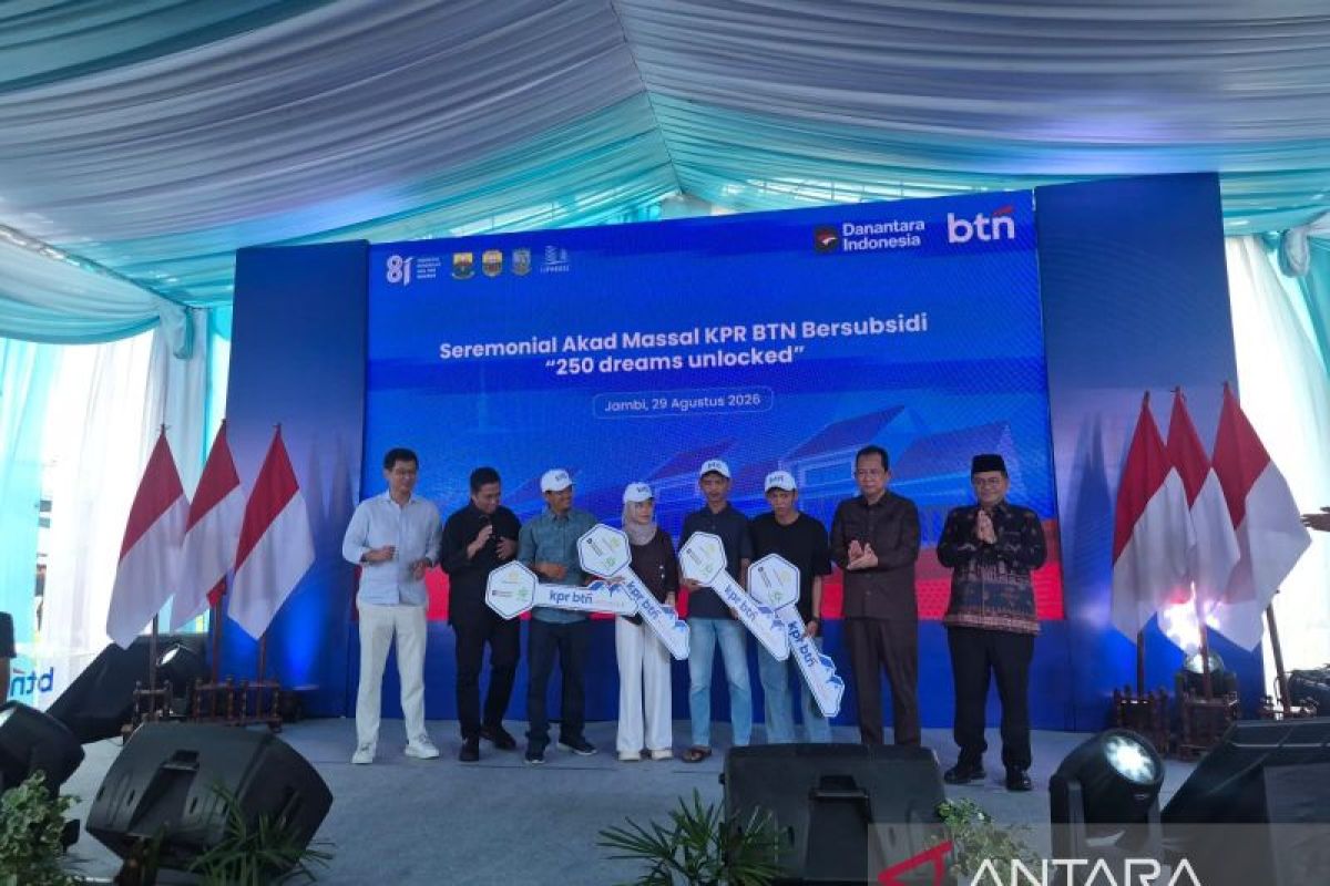 BTN dan LIP House Serahkan 250 Unit Rumah Subsidi di Muaro Jambi, Dorong Keterhunian FLPP
