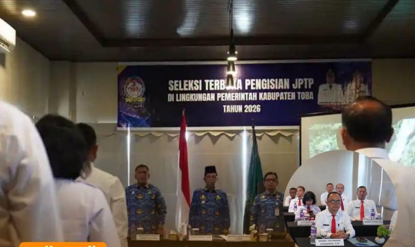 Mantan Kadis PMD Tapanuli Utara Ikut Seleksi Enam Jabatan Eselon II di Pemkab Toba