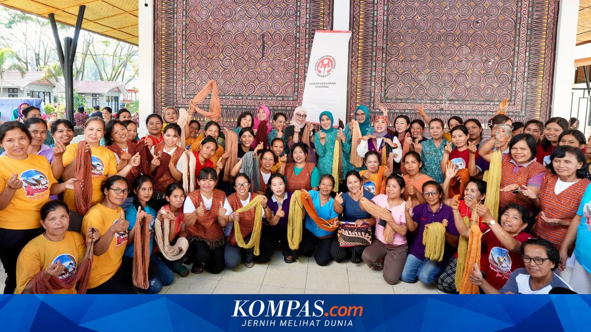 Ketua Harian Dekranas Tri Tito Karnavian Resmikan Pelatihan Pewarna Alami di Tana Toraja, Dorong Tenun Jadi Motor Ekonomi Kreatif