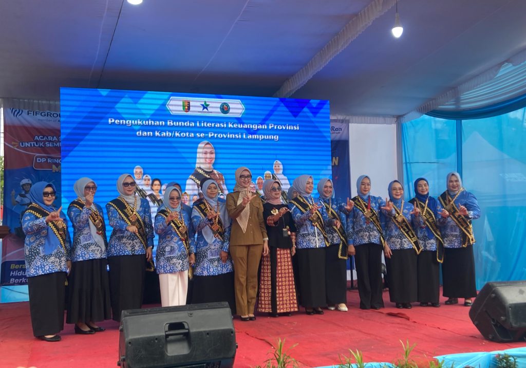 OJK Lampung Kukuhkan 16 Bunda Literasi Keuangan di Seluruh Kabupaten/Kota, Perkuat Edukasi Cegah Investasi Ilegal