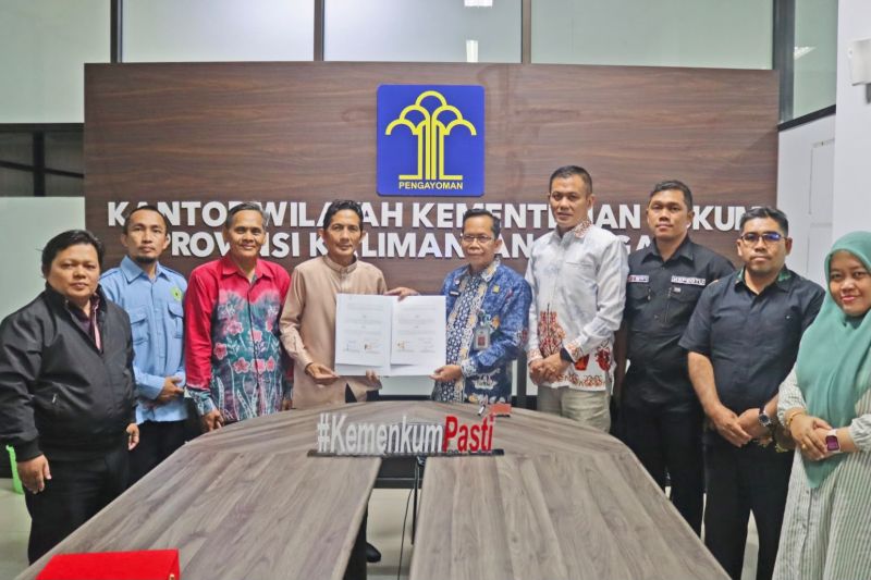 Kemenkum Kalteng dan Fakultas Syariah UIN Palangka Raya Teken MoU, Mahasiswa Bisa Magang hingga Kuliah Umum