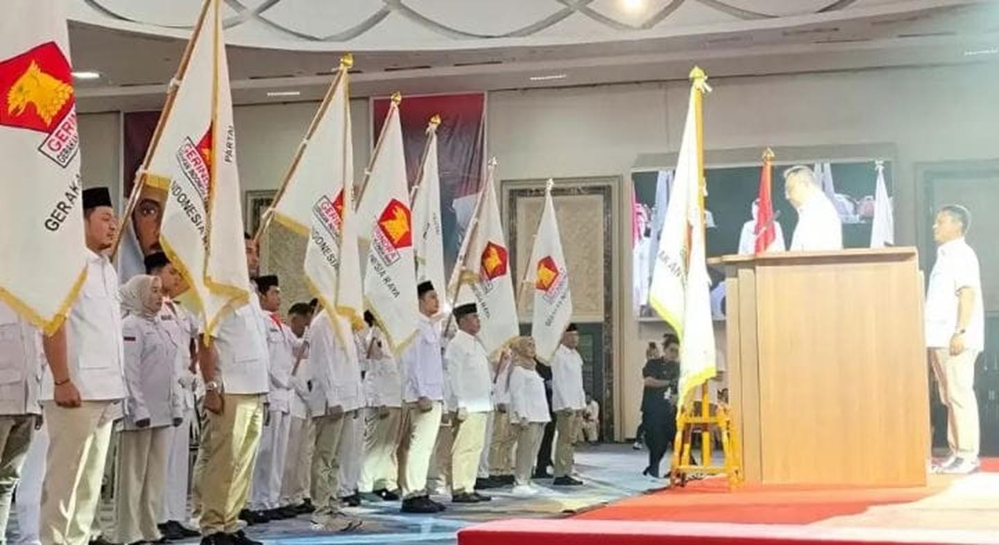 7 Ketua DPC Gerindra Sulsel Resmi Dikukuhkan, 5 di Antaranya Bupati Aktif Termasuk Selayar