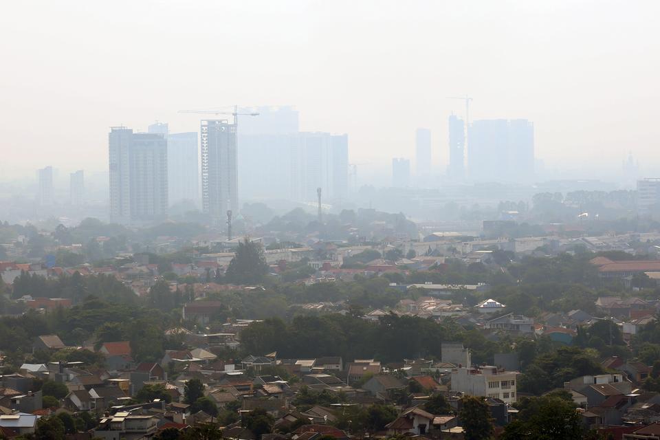 Kualitas Udara Tangerang Selatan Terburuk Se-Indonesia Pagi Ini, Indeks AQI Capai 193 di Kategori Tidak Sehat