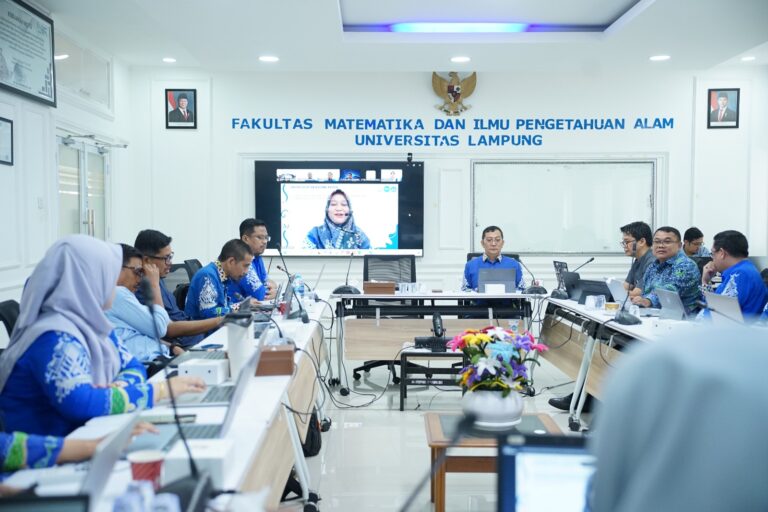 FMIPA Unila Gelar Workshop Strategi Ukur Capaian Pembelajaran demi Pertahankan Akreditasi Internasional