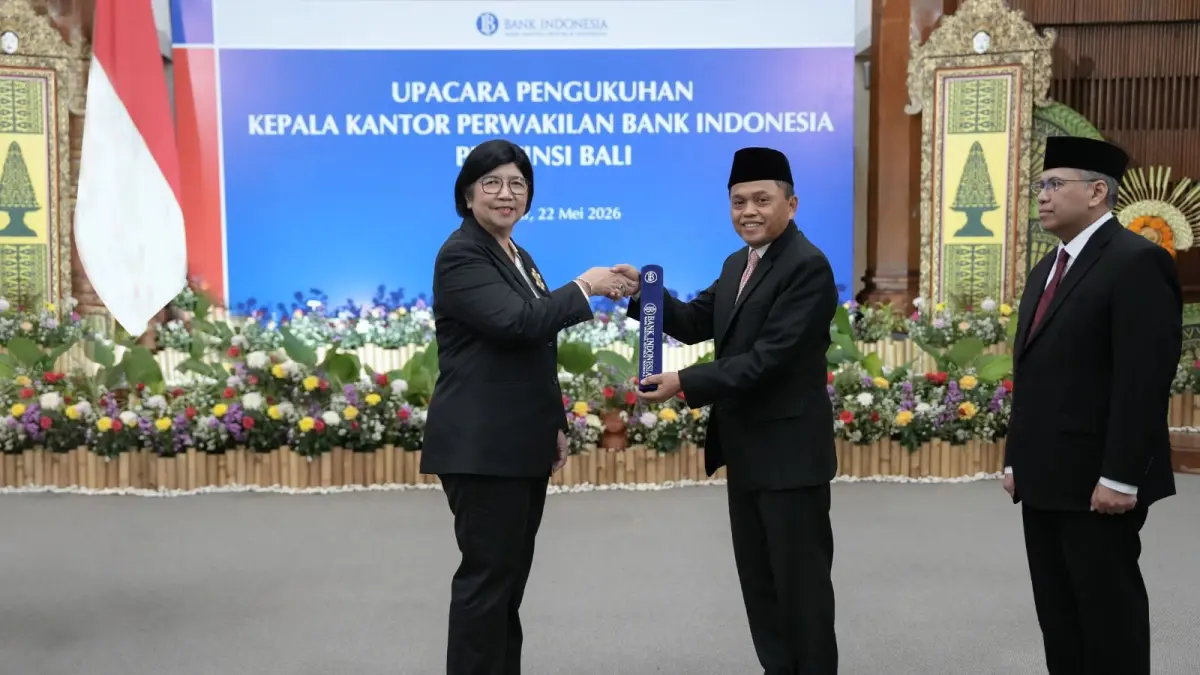 Kepala BI Bali Achris Sarwani Resmi Dilantik, Ini Fokus Utamanya: Jaga Stabilitas dan Genjot Ekonomi Daerah