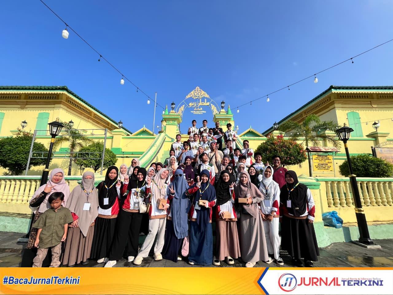 Usai MTQ ke-XII, Kafilah Anambas Diajak City Tour ke Pulau Penyengat, Destinasi Religi Bersejarah di Kepri