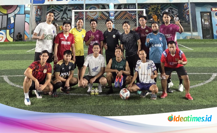 Sekda Makassar Andi Zulkifly Ajak Jurnalis Minisoccer, Skor Akhir 5-8 untuk Pamong Muda Pemkot