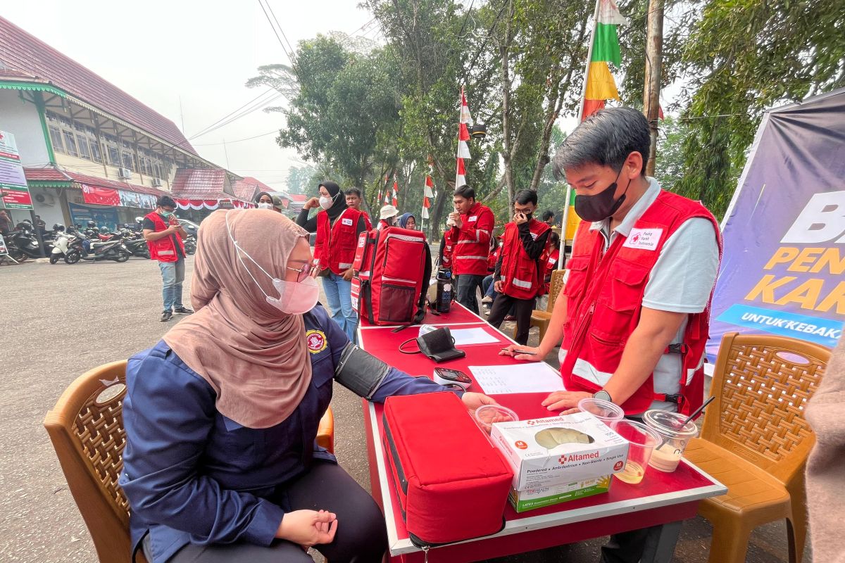 Karang Taruna Nasional Dirikan 3 Posko Karhutla di Pontianak, Kubu Raya, dan Ketapang, Sediakan Masker hingga Cek Kesehatan