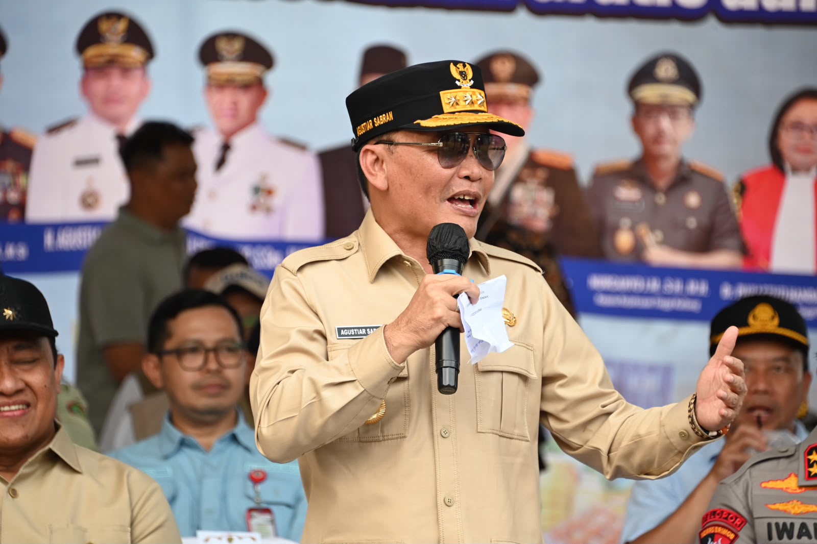 Gubernur Kalteng Agustiar Sabran Buka GPM dan Cek Kesehatan Gratis di Pulang Pisau, Target 10 Ribu Penerima KHBS