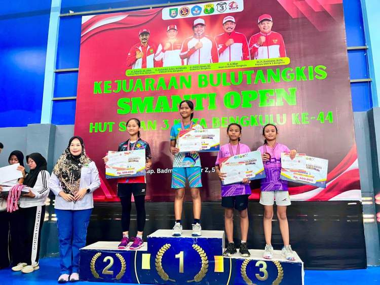 Semanti Open 2026: Turnamen Bulu Tangkis HUT ke-44 SMAN 3 Bengkulu, 267 Atlet dari 6 Daerah Saling Sikut