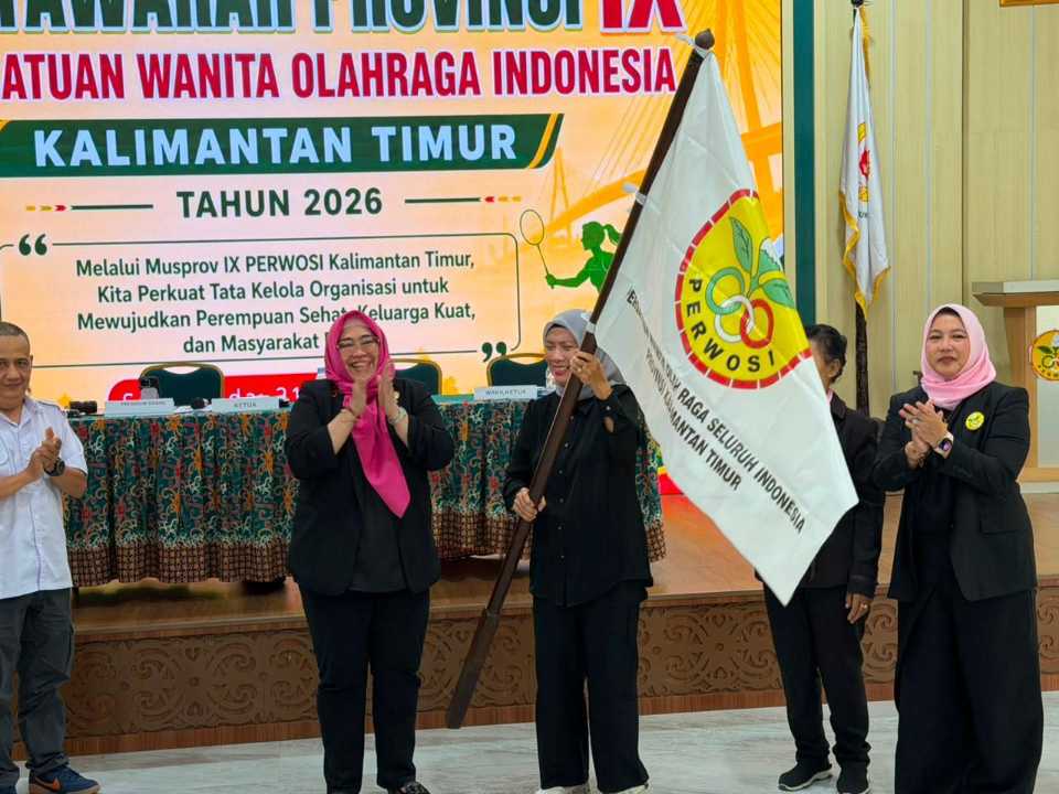 Sri Lestari Nusyirwan Pimpin PERWOSI Kaltim Periode 2026-2030, Gantikan Rinda Wahyuni yang Bawa Pulang Juara III Nasional