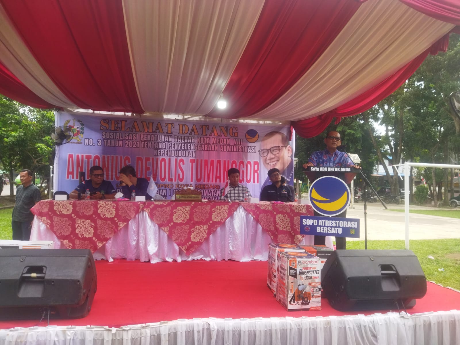 Anggota DPRD Medan Antonius Tumanggor Dorong Warga Medan Barat Aktif Daftar IKD, Data Akurat Kunci Bansos Tepat Sasaran