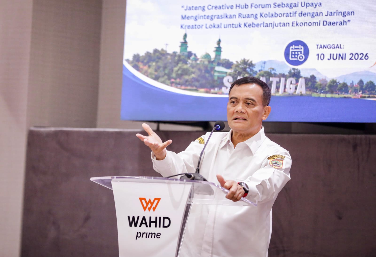 Gubernur Jateng Ahmad Luthfi Perintahkan Pemetaan Ekonomi Kreatif di Seluruh Kabupaten/Kota, Perizinan Wajib Dipangkas