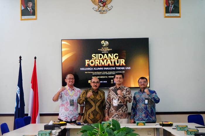 Alumni Teknik UNS Pilih General Manager Adhi Karya Jadi Ketua KAFT, Targetkan Sinergi Industri Makin Kuat