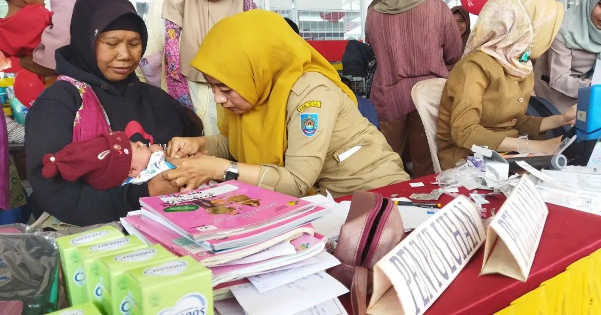 Alfamart dan Cussons Baby Gelar Posyandu di 28 Titik, Target 2.800 Ibu dan Anak Termasuk di Tegal