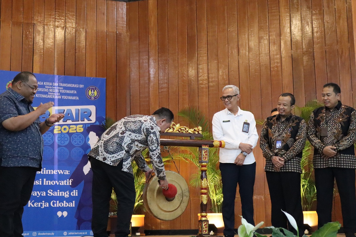 Job Fair 2026 di UNY Sleman Buka 2.671 Lowongan dari 43 Perusahaan, Pemda DIY Target Tekan Angka Pengangguran