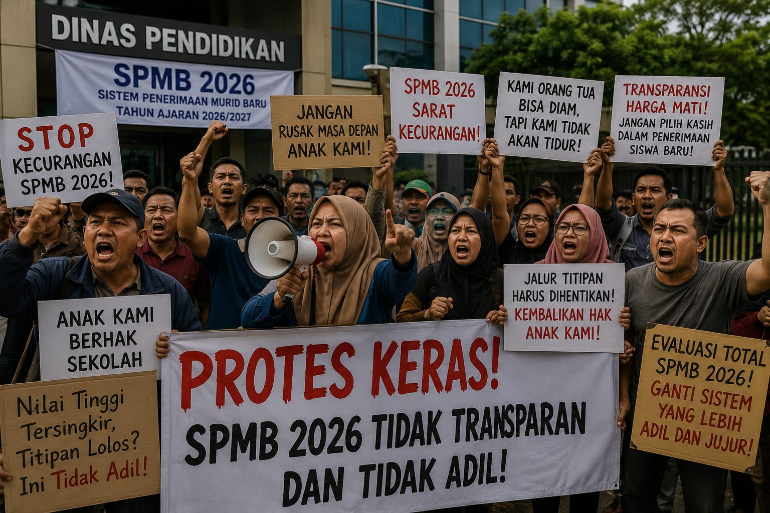 Hasil SPMB 2026 Dipersoalkan Orang Tua di Batam, Warga Sekitar SMKN 5 Ancam Gelar Aksi