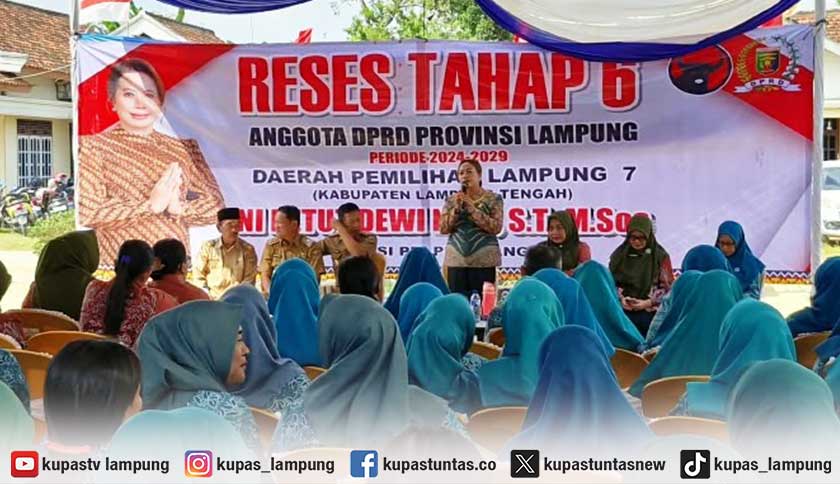 Reses DPRD Lampung di Sari Bakti, Warga Seputih Banyak dan Way Seputih Soroti Infrastruktur dan Pelayanan Dasar