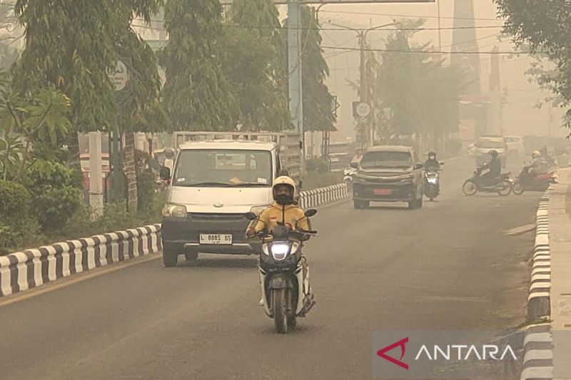 BMKG Jelaskan Penyebab Langit Sampit Tampak Menguning, Kualitas Udara Kotim Masuk Kategori Berbahaya