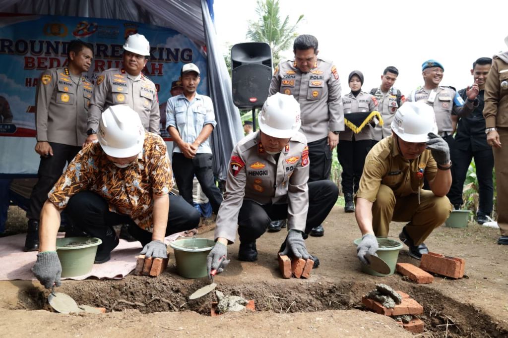 Polda Banten Bedah Rumah Warga Kurang Mampu di Serang, Target Selesai Tiga Minggu Jelang Hari Bhayangkara ke-80