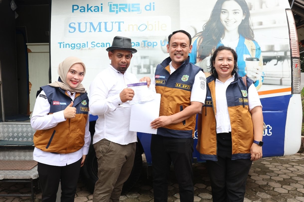Bapenda Medan Jemput Bola ke Medan Amplas, Kantongi Rp 309,8 Juta dari Pembayaran PBB Selama Dua Hari