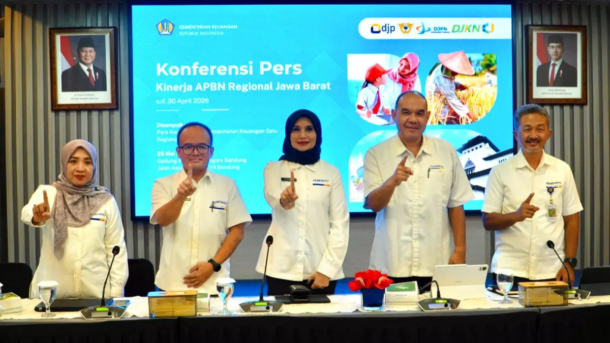 APBN Jabar Surplus Rp11,9 Triliun di Kuartal I 2026, Kantor Wilayah DJP Jabar III Setor Rp10,23 Triliun