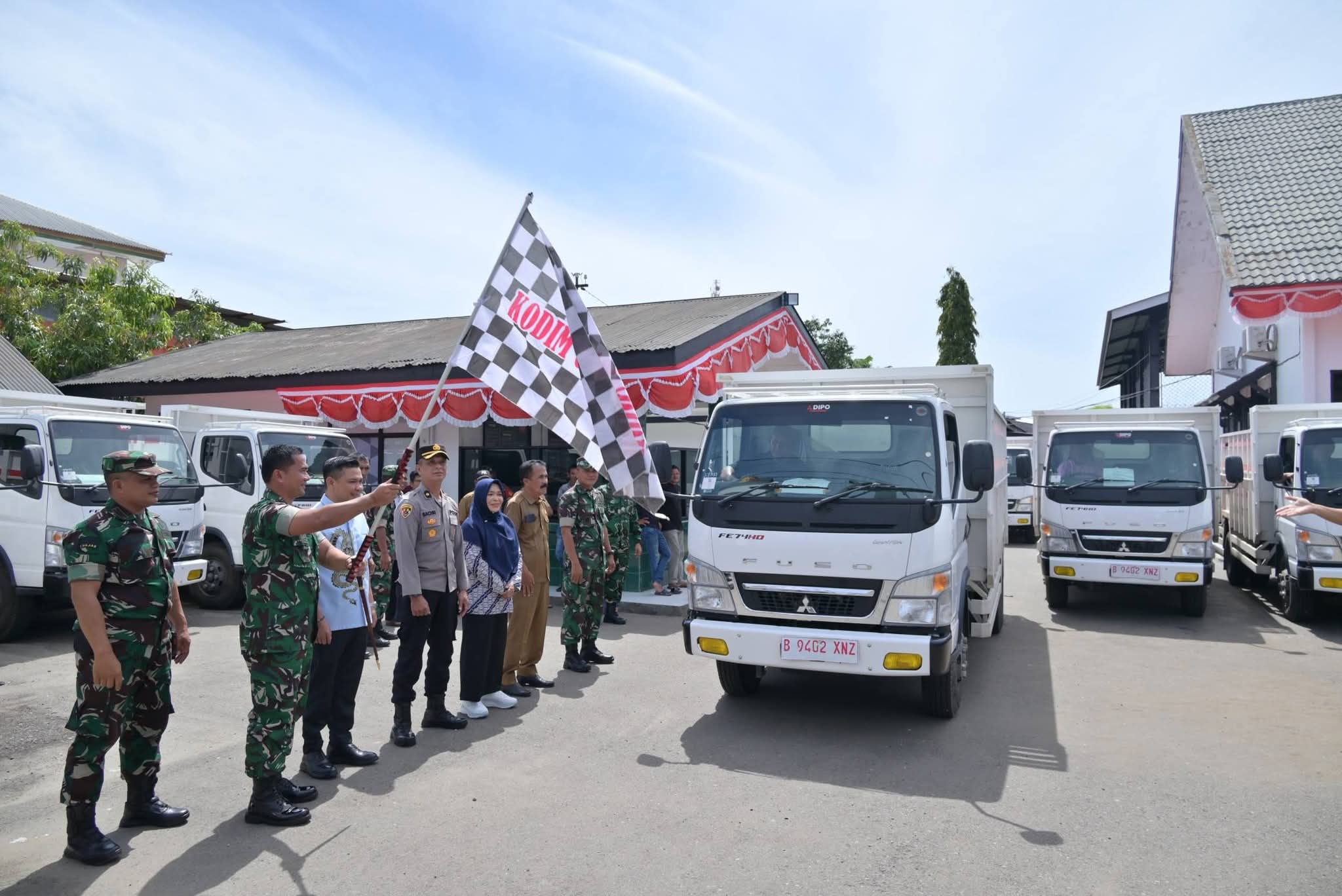 26 Unit Truk Operasional Mitsubishi Fuso Diserahkan ke Koperasi Desa Merah Putih di Pidie dan Pidie Jaya, 19 Unit untuk Wilayah Pidie