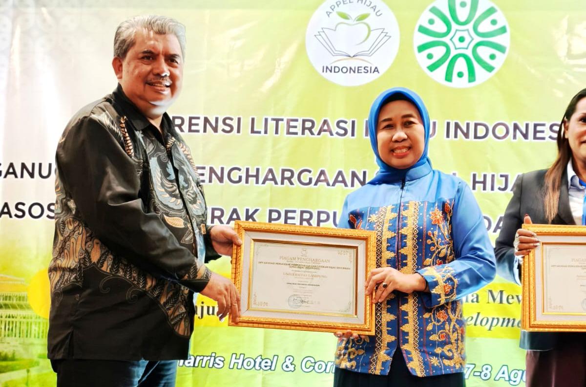 Unila Raih Green Campus dan Green Library Awards 2026, Rektor Sebut Pengakuan atas Integrasi Lingkungan di Tridharma