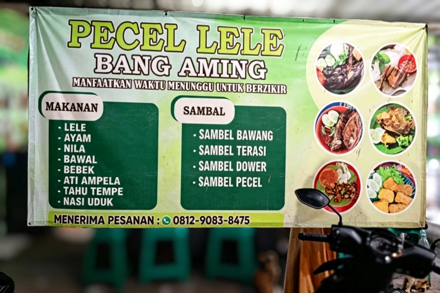 Warung Pecel Lele Bang Miing di Tangerang Ramai Pembeli, Sambal Ijo Jadi Primadona hingga Pesan Berzikir di Antrean