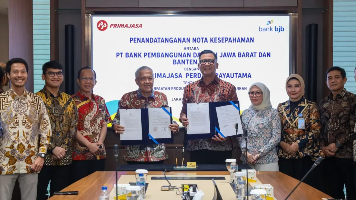 Bank bjb dan Primajasa Teken Kerja Sama Layanan Perbankan, Targetkan Pengembangan Bisnis Transportasi di Jawa Barat