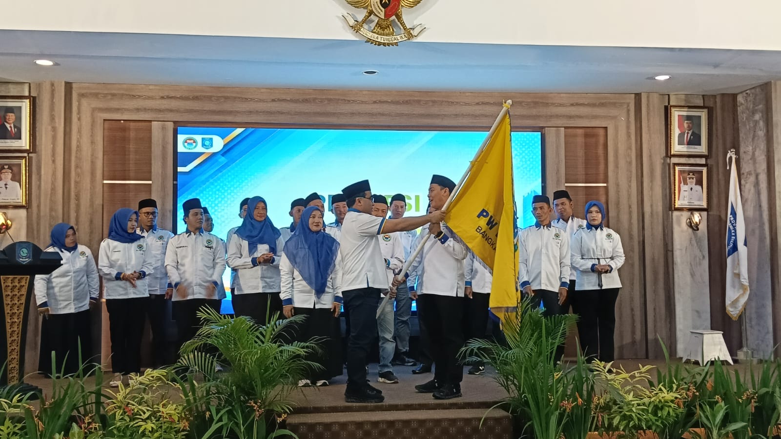 PW IKA PMII Bangka Belitung Periode 2025–2030 Resmi Dilantik, Agam Dliya Ul-Haq Pimpin Organisasi Alumni PMII