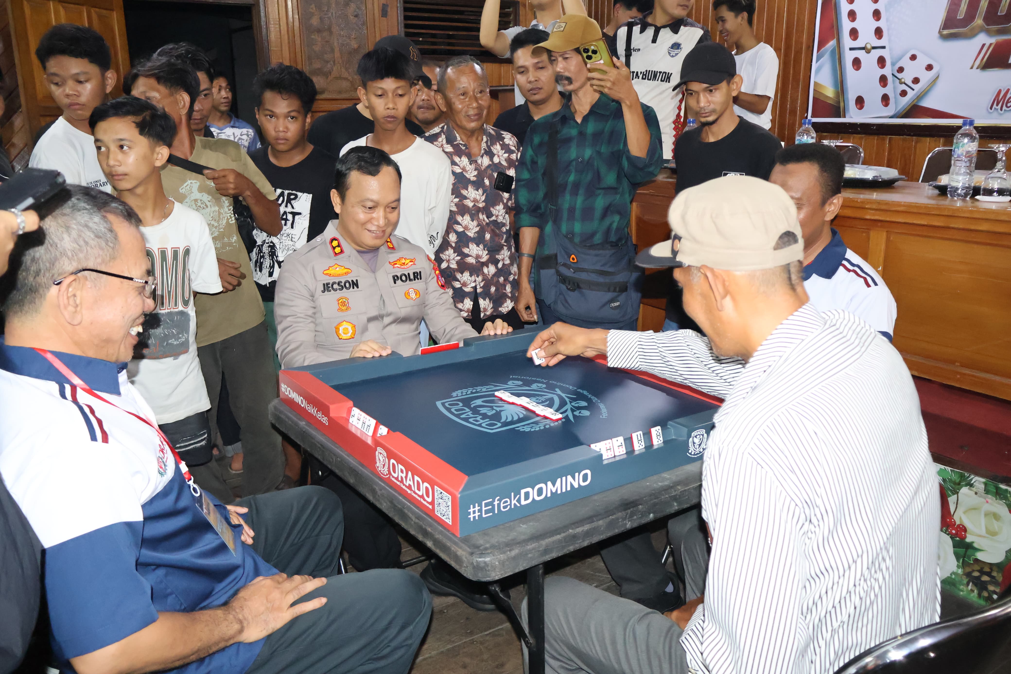 Polres Barito Selatan Gelar Turnamen Domino Orado Kapolres Cup 2026, Sambut HUT Bhayangkara ke-80