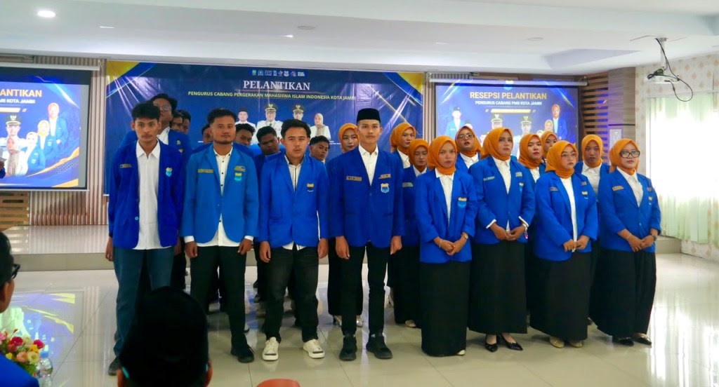 PMII Kota Jambi dan Kopri Resmi Dilantik untuk Periode 2026–2027, M. Basir Sumardi Pimpin Kepengurusan Baru