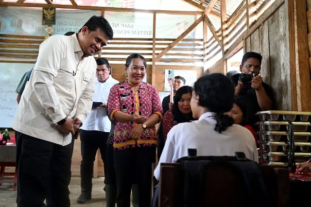 SMPN 4 Sitolu Ori Nias Utara Bakal Punya Gedung Permanen, Bobby Nasution Tinjau Langsung Pembangunan