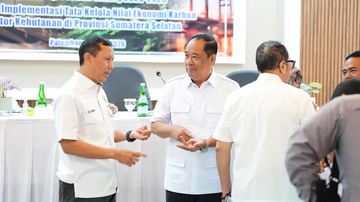 Sumsel Miliki Cadangan Karbon 416 Juta Ton, Wagub Cik Ujang Dorong Tata Kelola yang Sejahterakan Rakyat