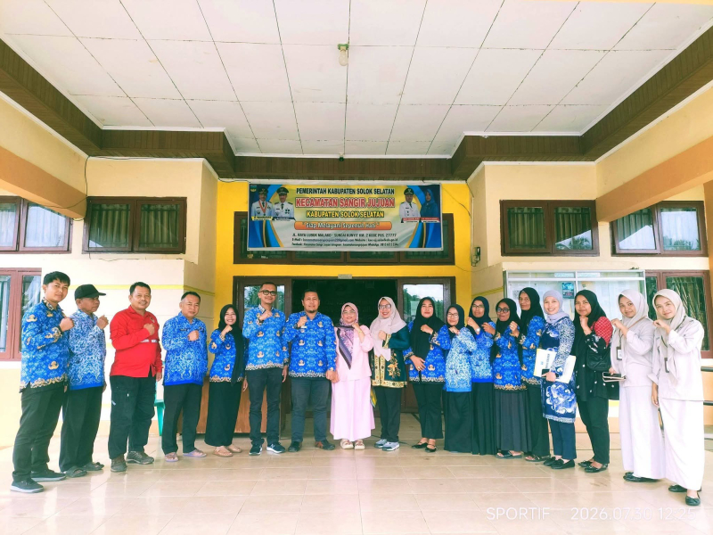 Camat Sangir Jujuan Minta Penilaian Lomba Kebersihan OPD di Solok Selatan Dipisah, Ini Alasannya