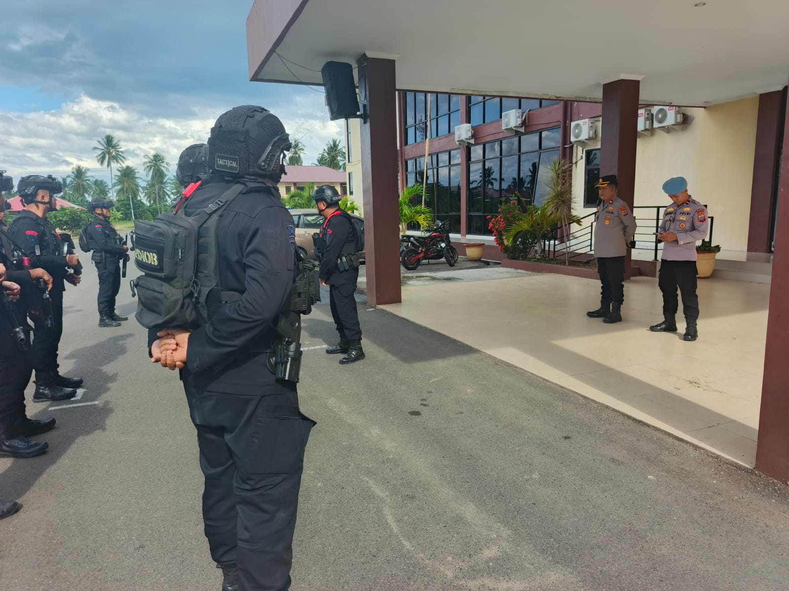 Polres Boltim Libatkan 25 Personel Brimob Polda Sulut Amankan Tabligh Akbar Ustaz Abdul Somad, Warga Diimbau Jaga Toleransi