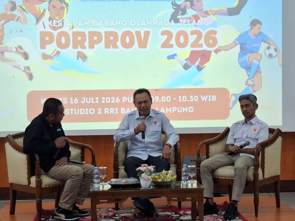 Porprov Lampung 2026 Jadi Tolak Ukur Pembinaan Atlet, KONI Targetkan Lahirkan Bintang Baru untuk PON
