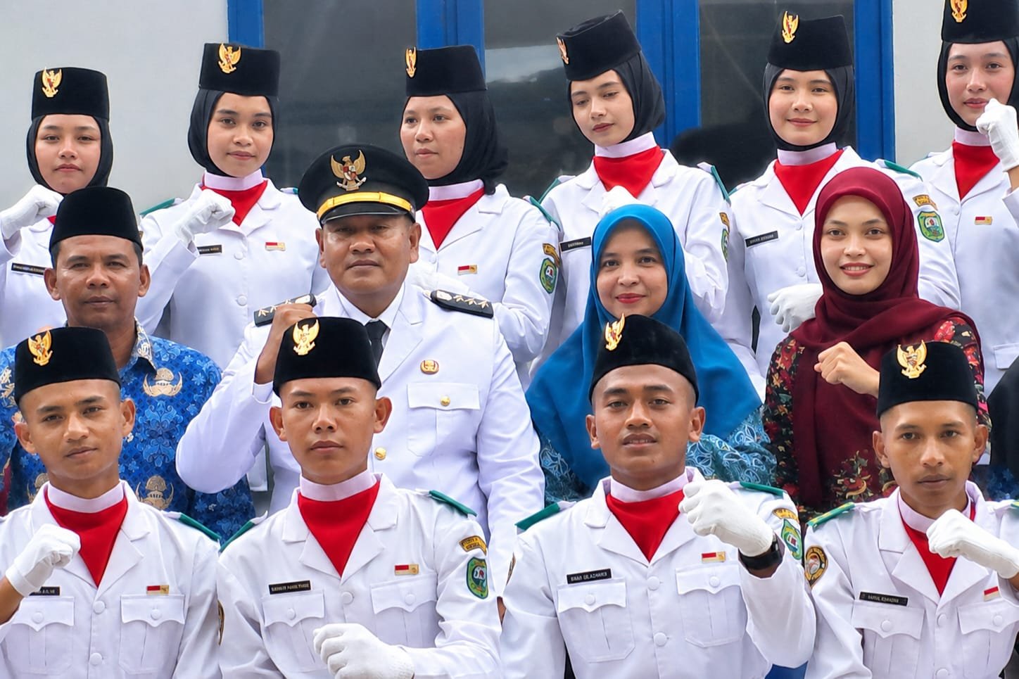 41 Anggota Paskibra Bukit Malintang Resmi Dikukuhkan, Camat: Kalian Sedang Berjalan di Atas Sejarah